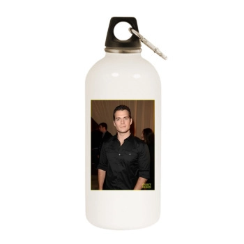 Henry Cavill White Water Bottle With Carabiner