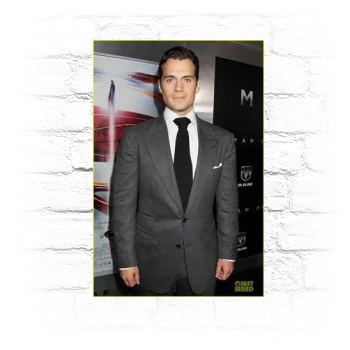 Henry Cavill Metal Wall Art