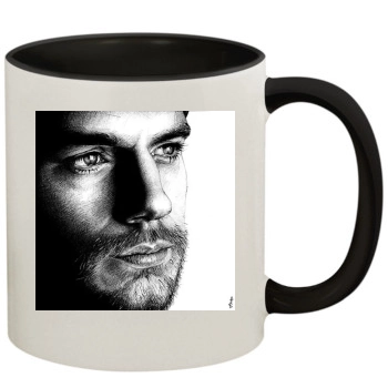 Henry Cavill 11oz Colored Inner & Handle Mug