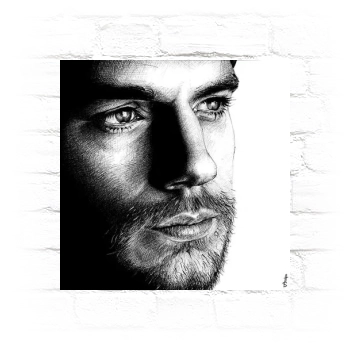 Henry Cavill Metal Wall Art