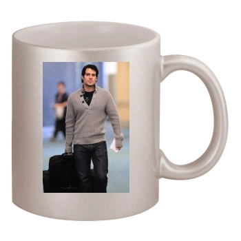 Henry Cavill 11oz Metallic Silver Mug