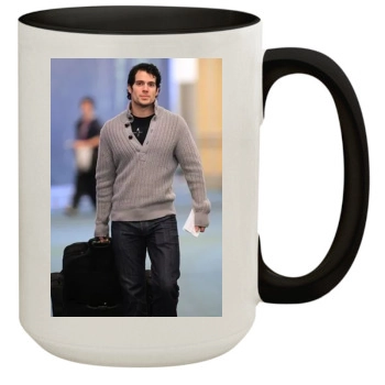 Henry Cavill 15oz Colored Inner & Handle Mug