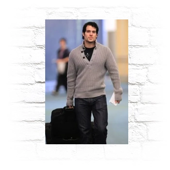 Henry Cavill Metal Wall Art