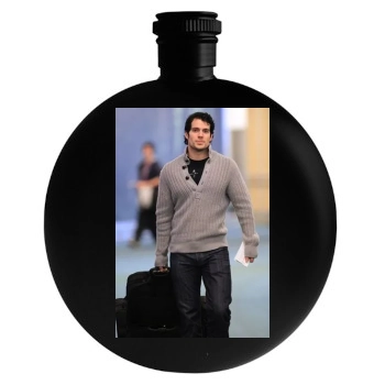 Henry Cavill Round Flask