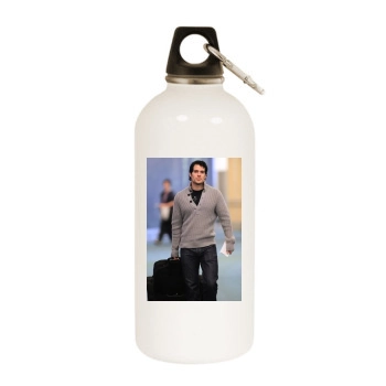 Henry Cavill White Water Bottle With Carabiner