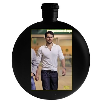 Henry Cavill Round Flask