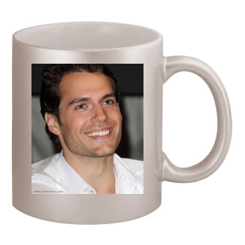 Henry Cavill 11oz Metallic Silver Mug