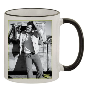 Henry Cavill 11oz Colored Rim & Handle Mug