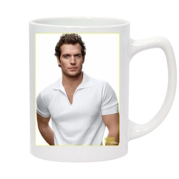 Henry Cavill 14oz White Statesman Mug