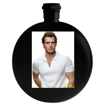 Henry Cavill Round Flask