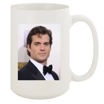 Henry Cavill 15oz White Mug