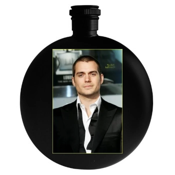 Henry Cavill Round Flask