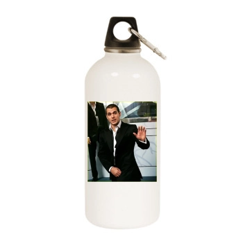 Henry Cavill White Water Bottle With Carabiner