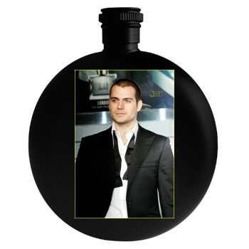 Henry Cavill Round Flask