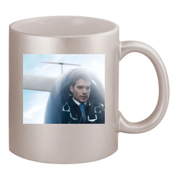 Henry Cavill 11oz Metallic Silver Mug