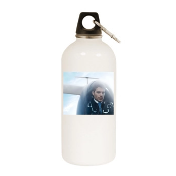 Henry Cavill White Water Bottle With Carabiner