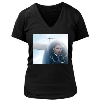 Henry Cavill Women's Deep V-Neck TShirt