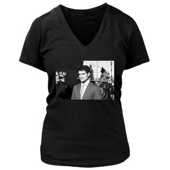 Henry Cavill Women's Deep V-Neck TShirt