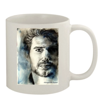 Henry Cavill 11oz White Mug