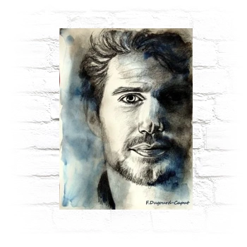 Henry Cavill Metal Wall Art