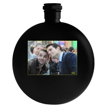 Henry Cavill Round Flask