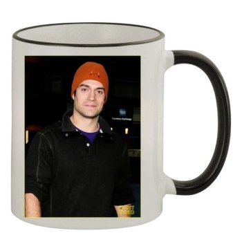 Henry Cavill 11oz Colored Rim & Handle Mug