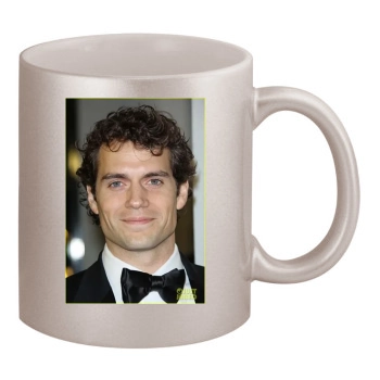 Henry Cavill 11oz Metallic Silver Mug