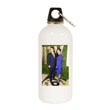 Henry Cavill White Water Bottle With Carabiner