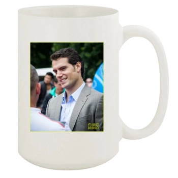 Henry Cavill 15oz White Mug