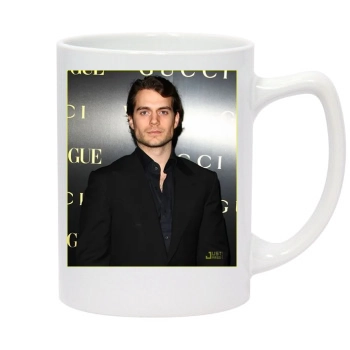 Henry Cavill 14oz White Statesman Mug