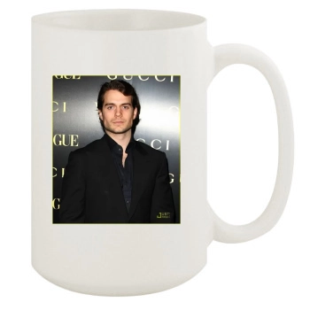 Henry Cavill 15oz White Mug