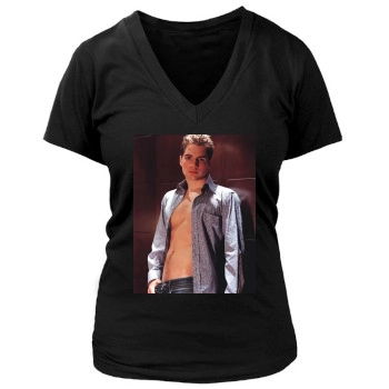 Henry Cavill Women's Deep V-Neck TShirt