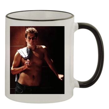 Henry Cavill 11oz Colored Rim & Handle Mug