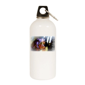 Henry Cavill White Water Bottle With Carabiner