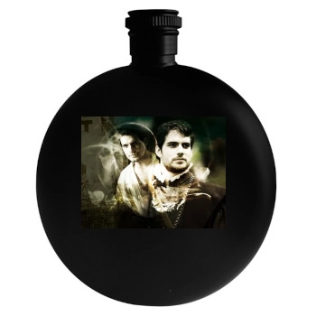 Henry Cavill Round Flask