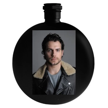 Henry Cavill Round Flask