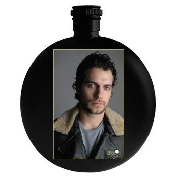 Henry Cavill Round Flask