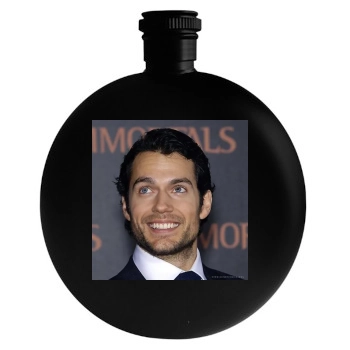 Henry Cavill Round Flask