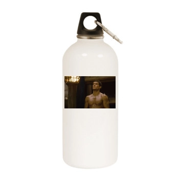 Henry Cavill White Water Bottle With Carabiner