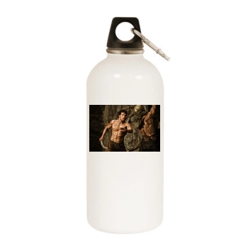 Henry Cavill White Water Bottle With Carabiner