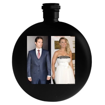 Henry Cavill Round Flask