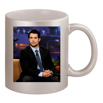 Henry Cavill 11oz Metallic Silver Mug