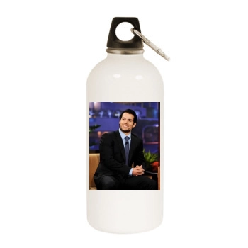 Henry Cavill White Water Bottle With Carabiner