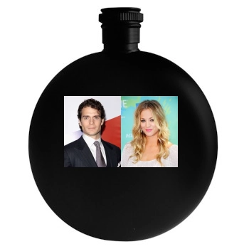 Henry Cavill Round Flask