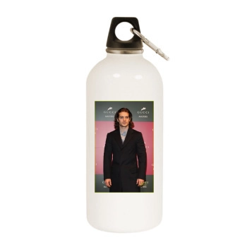 Henry Cavill White Water Bottle With Carabiner