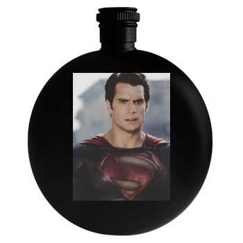 Henry Cavill Round Flask