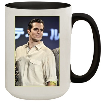 Henry Cavill 15oz Colored Inner & Handle Mug