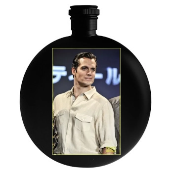 Henry Cavill Round Flask