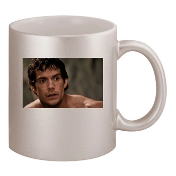 Henry Cavill 11oz Metallic Silver Mug