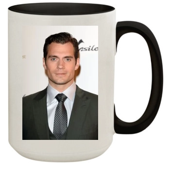 Henry Cavill 15oz Colored Inner & Handle Mug